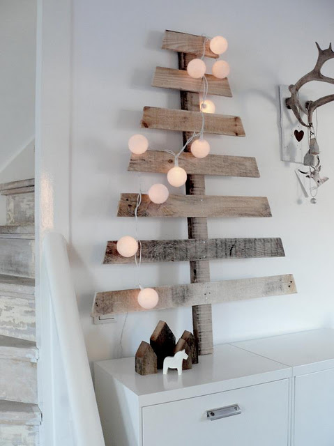 Scandinavian Style Christmas Tree dwellingdecor