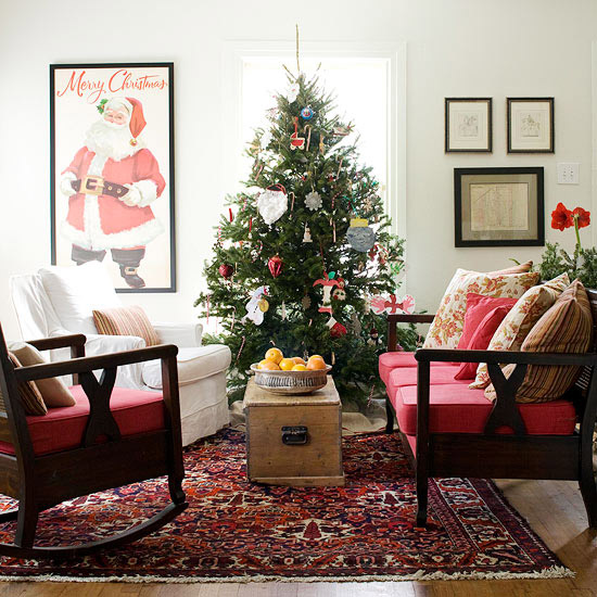 Christmas Living Room Decorations dwellingdecor (14)
