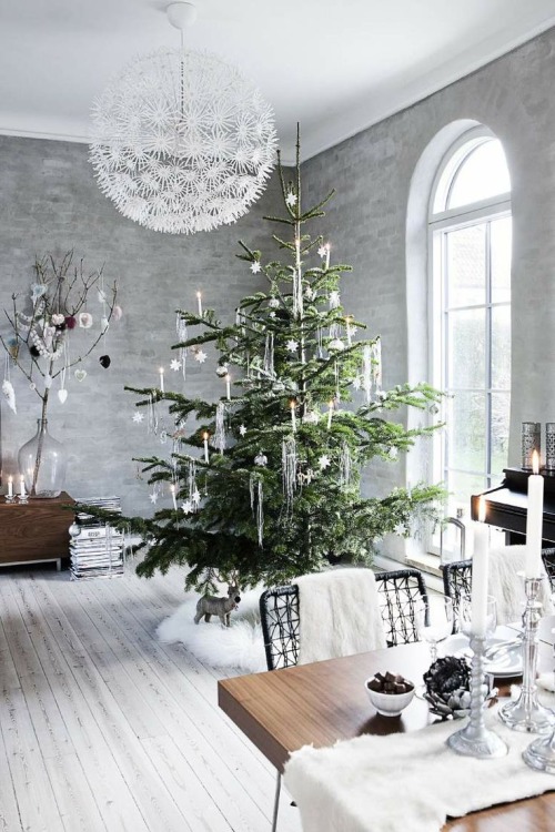 Christmas Living Room Decorations dwellingdecor (29)