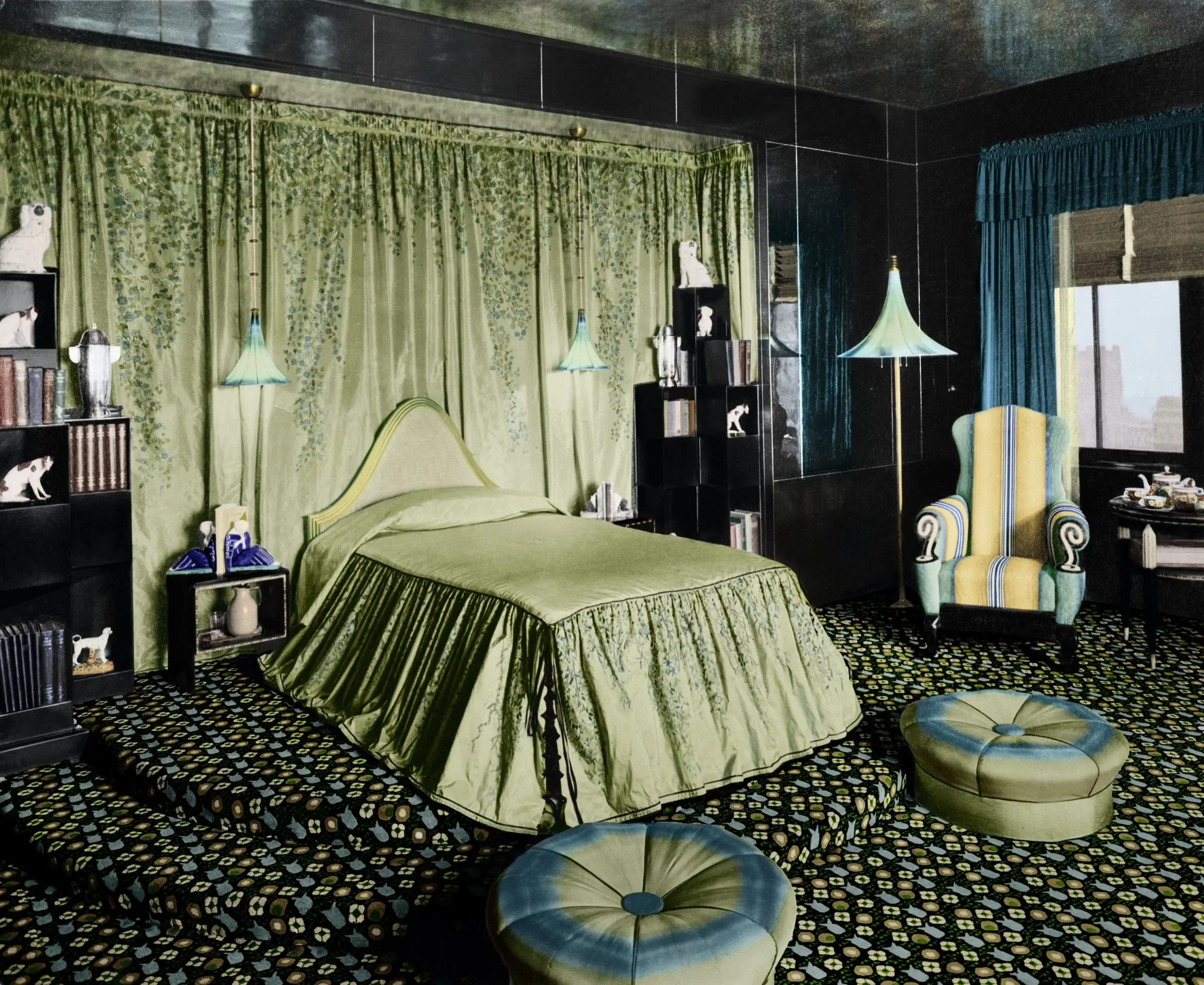 Art Deco Revisited Bedrooms