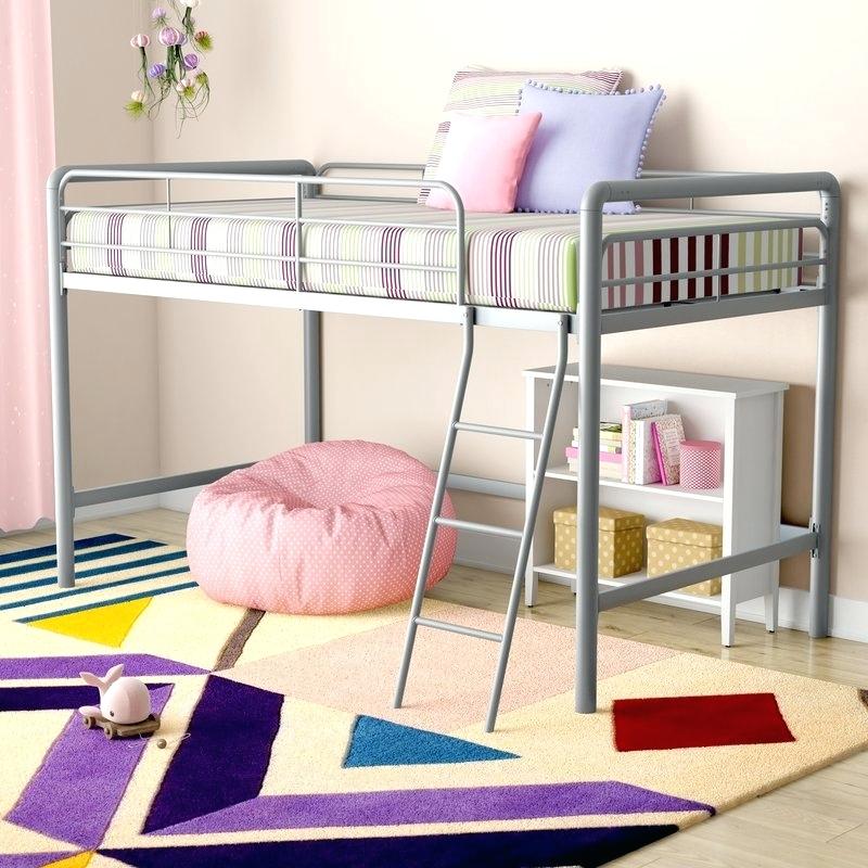 Colorful Twin Low Loft Bed Dwellingdecor