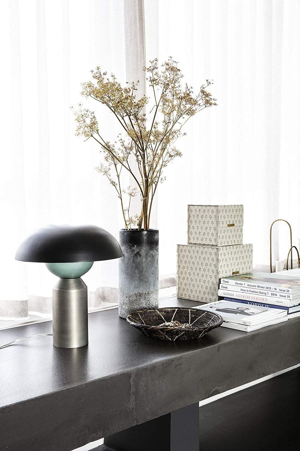 10 -A table lamp with a futuristic design by House Doctor