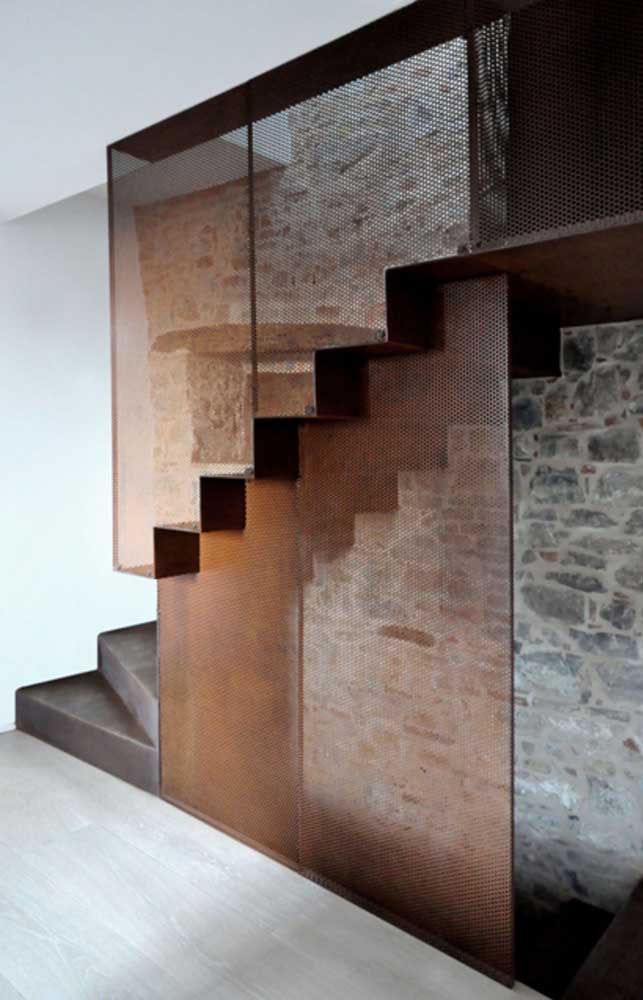 24. Corten steel may be the missing piece to fit the ladder.