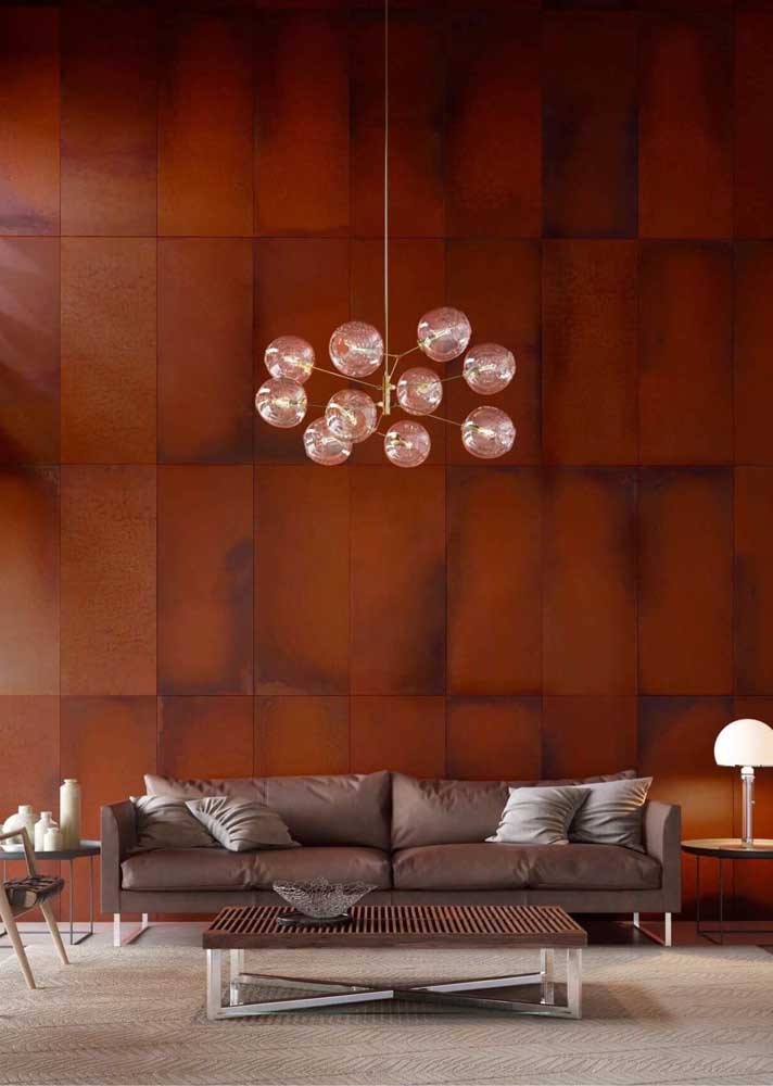 29. Wow! What a sensational wall made with corten steel.