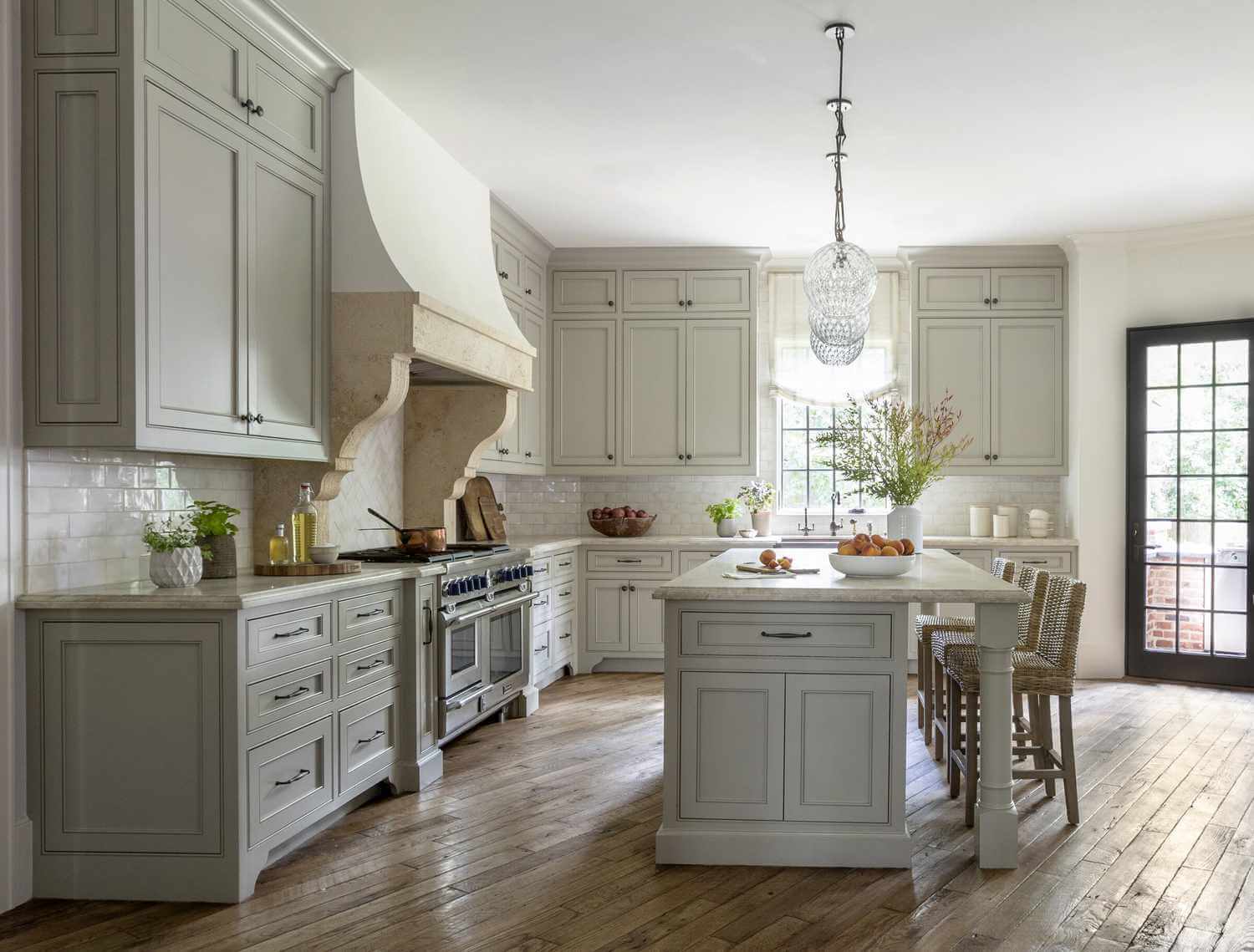 Classic French Kitchen Cabinets