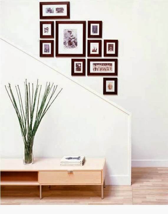 Decorate the Staircase Wall With Style