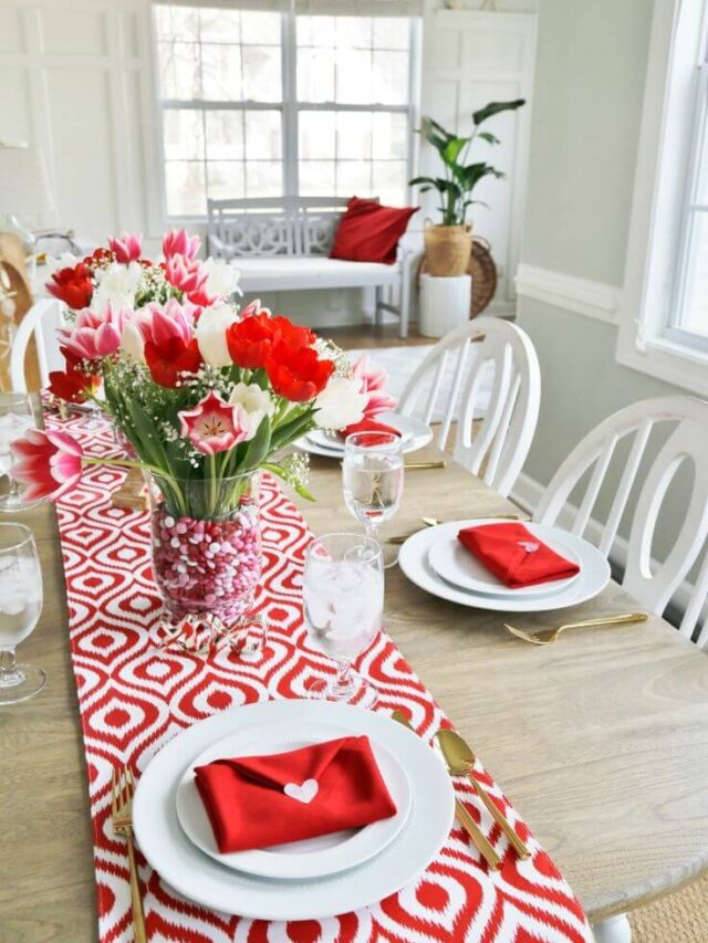 Stunning Table Decoration Ideas for Valentine's Day