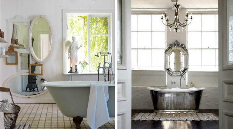 25 Stunning Shabby Chic Bathroom Design Inspiration