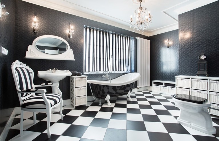 20 Stunning Art Deco Style Bathroom Design Ideas
