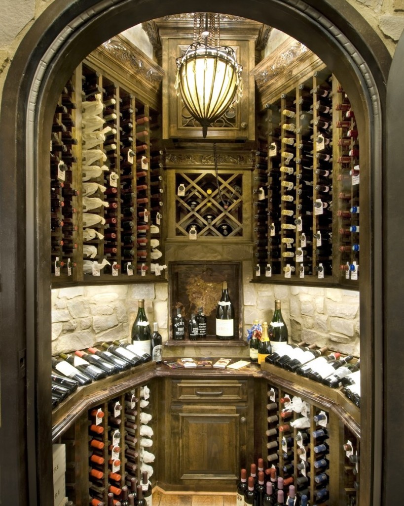 25 Creative Wine Storage Solutions For Your Inspiration   Attractive Wine Room Ideas Wooden Cabinetry For Wine 819x1024 