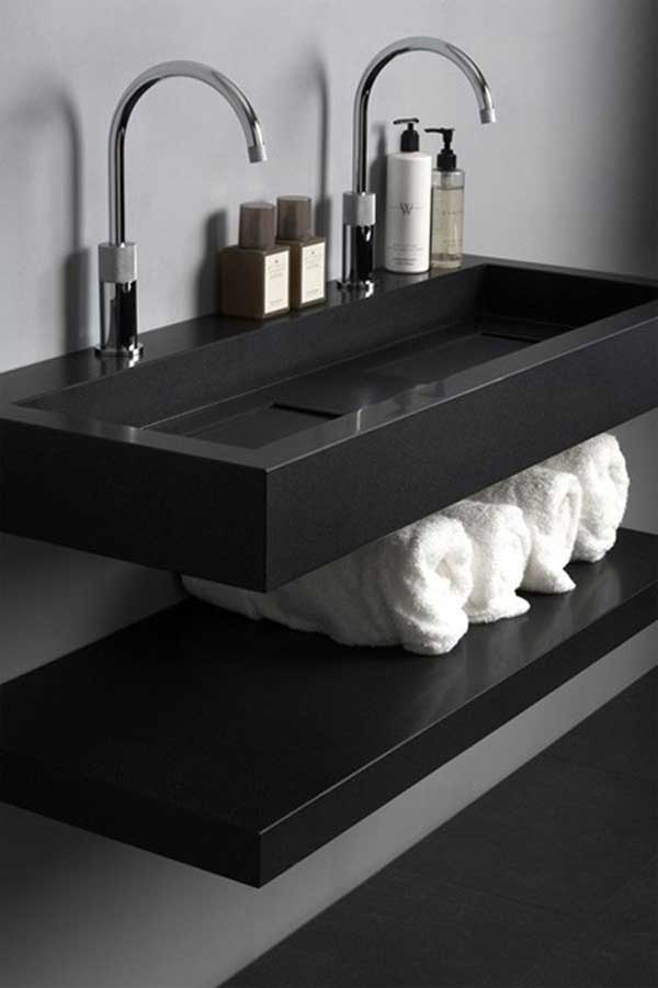 35 Unique Bathroom Sink Designs For Your Beautiful Bathroom - Quartz Bathroom Sink