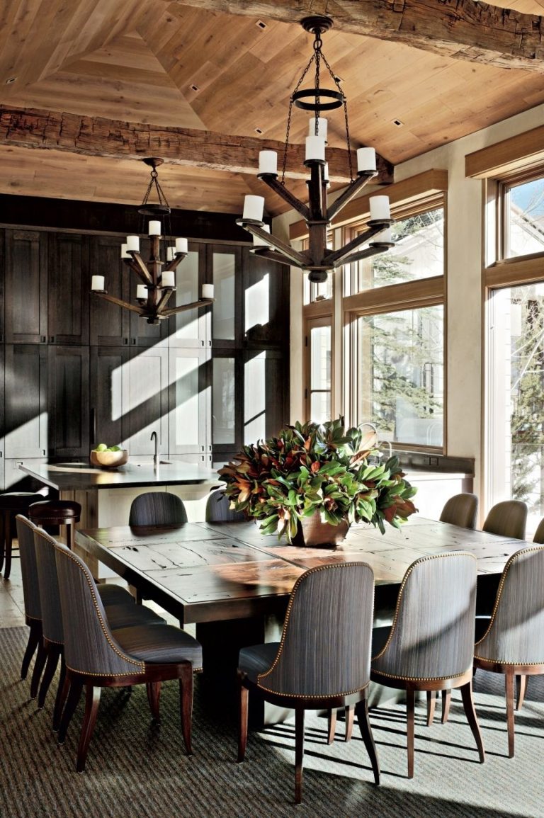 30 Amazing Rustic Dining Room Design Ideas