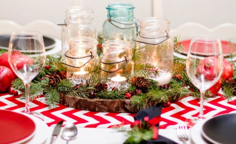 30 Pretty Christmas Table Decoration Ideas