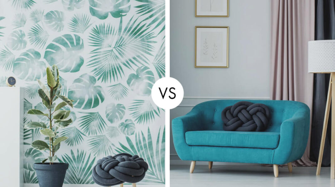 Wallpaper vs Paint Choose The Best Option For Home